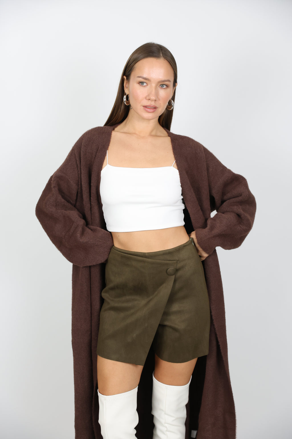 Tay tüyü Uzun Hırka