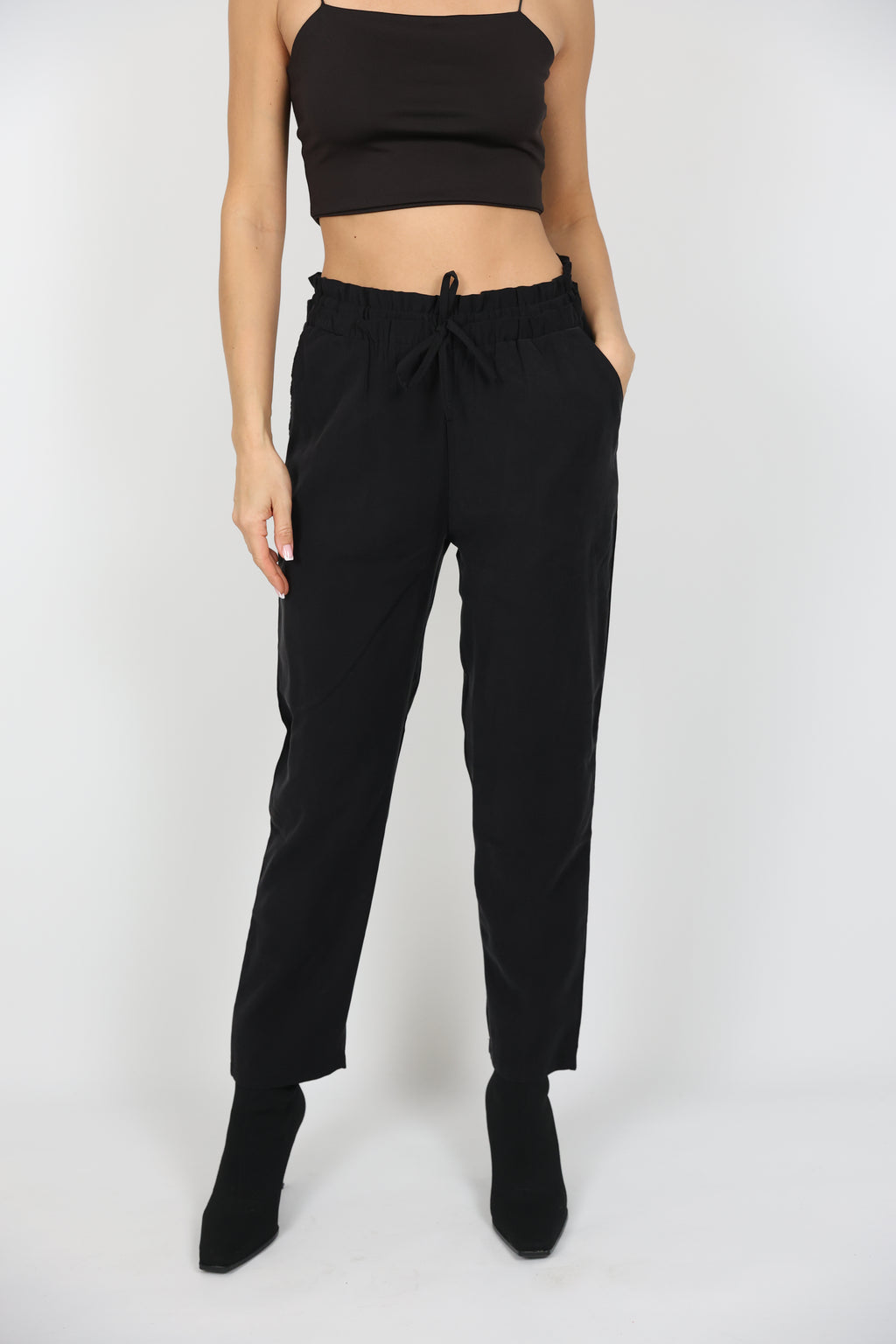 Rahat Kesim Beli Lastikli Pantolon