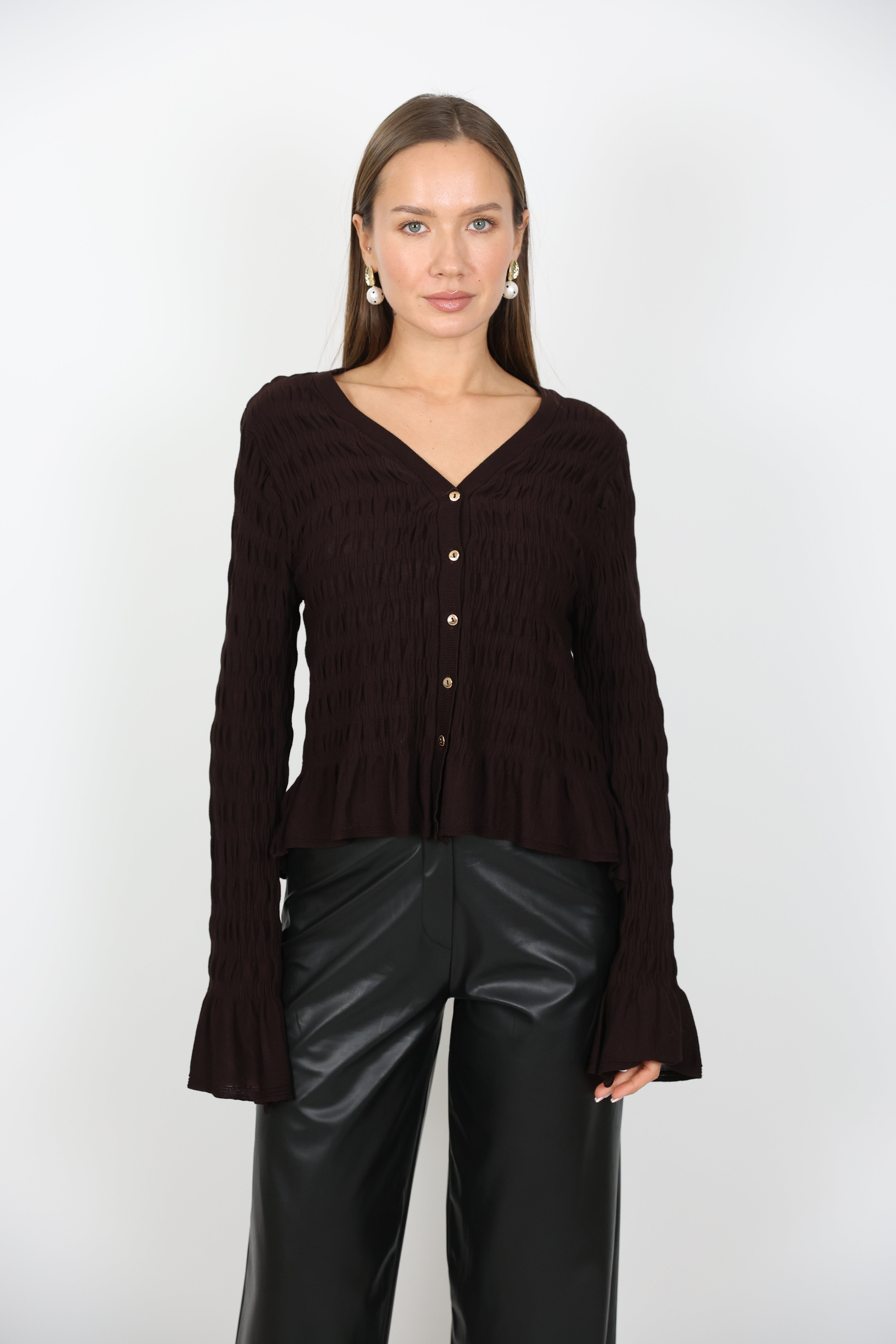 Bürümcük Kahverengi Triko