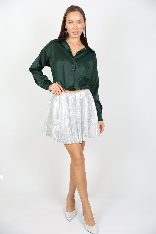 Bağlama Görünümlü Gömlek