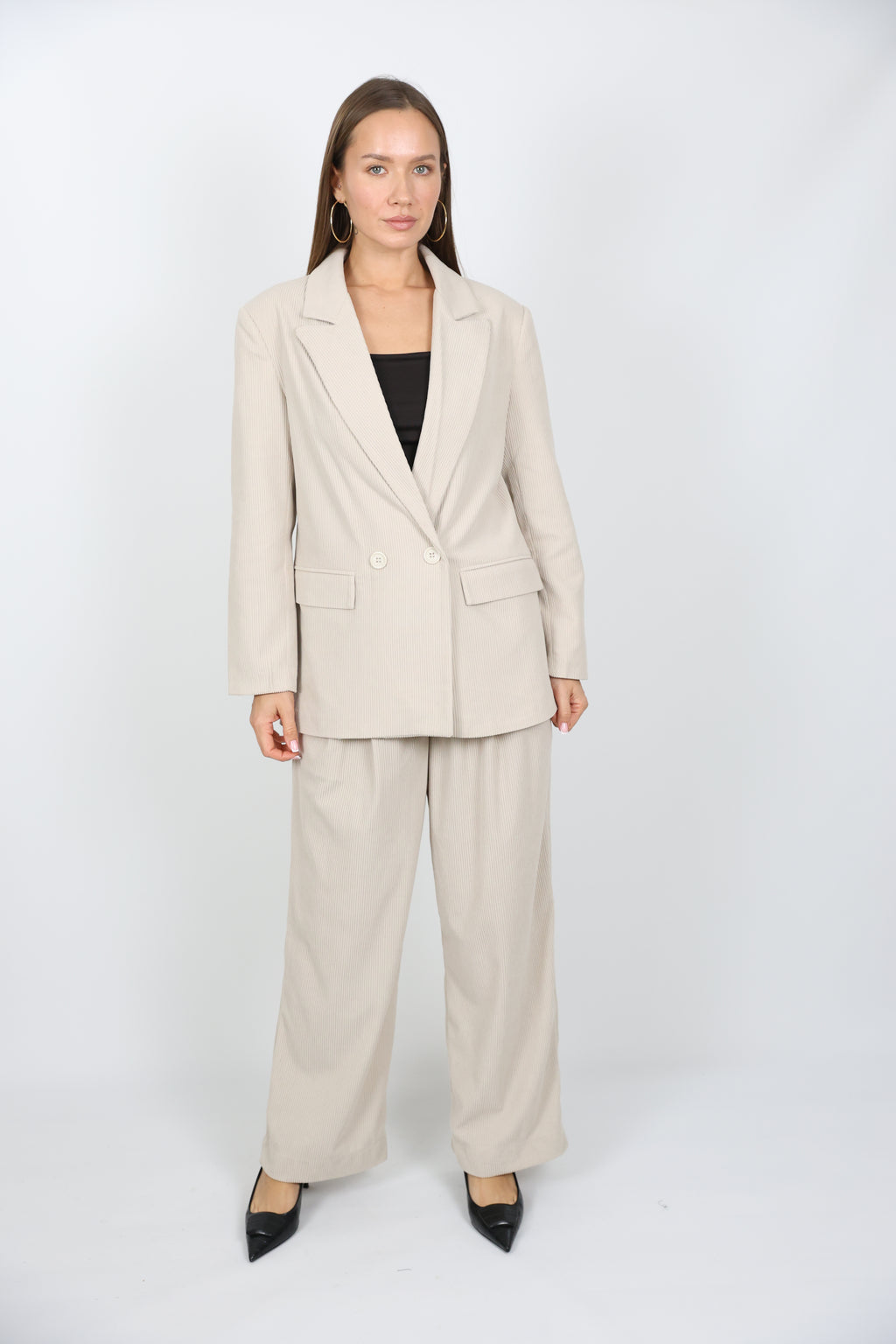 Kadife Dokulu Spor-Şık Takım