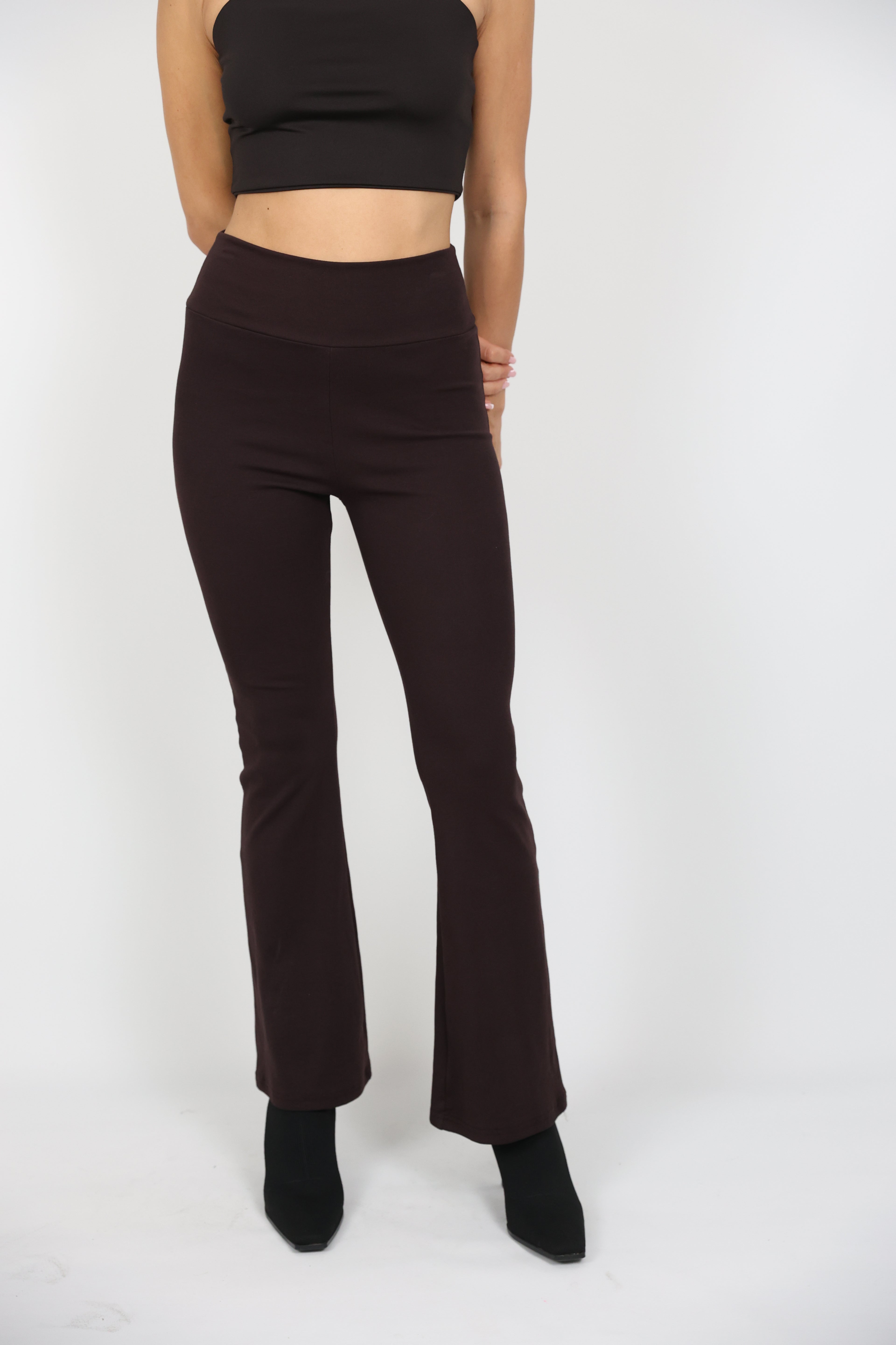 Pamuklu İspanyol Paça Marka Tayt