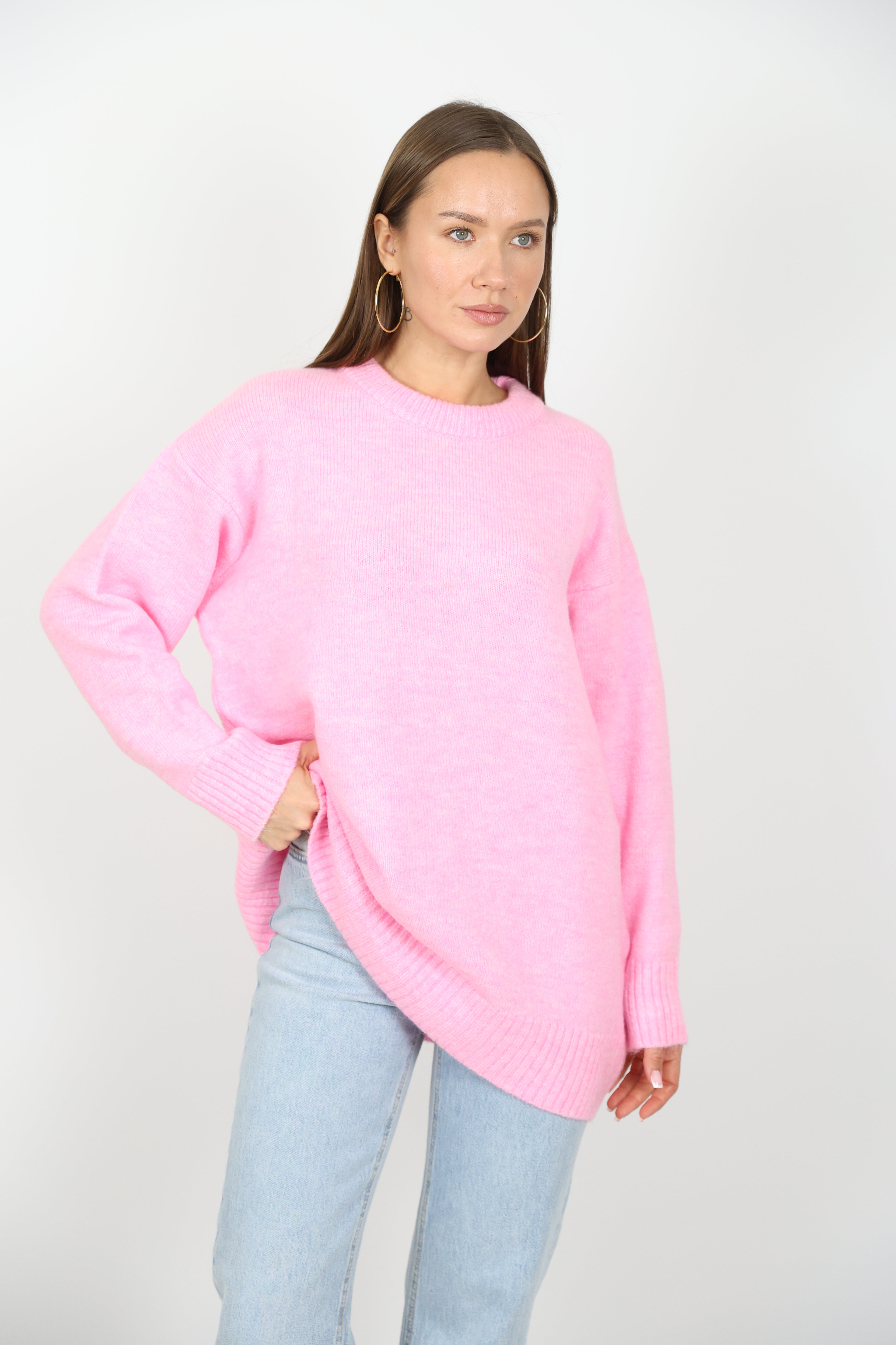 Yumuşak Dokulu Uzun Triko