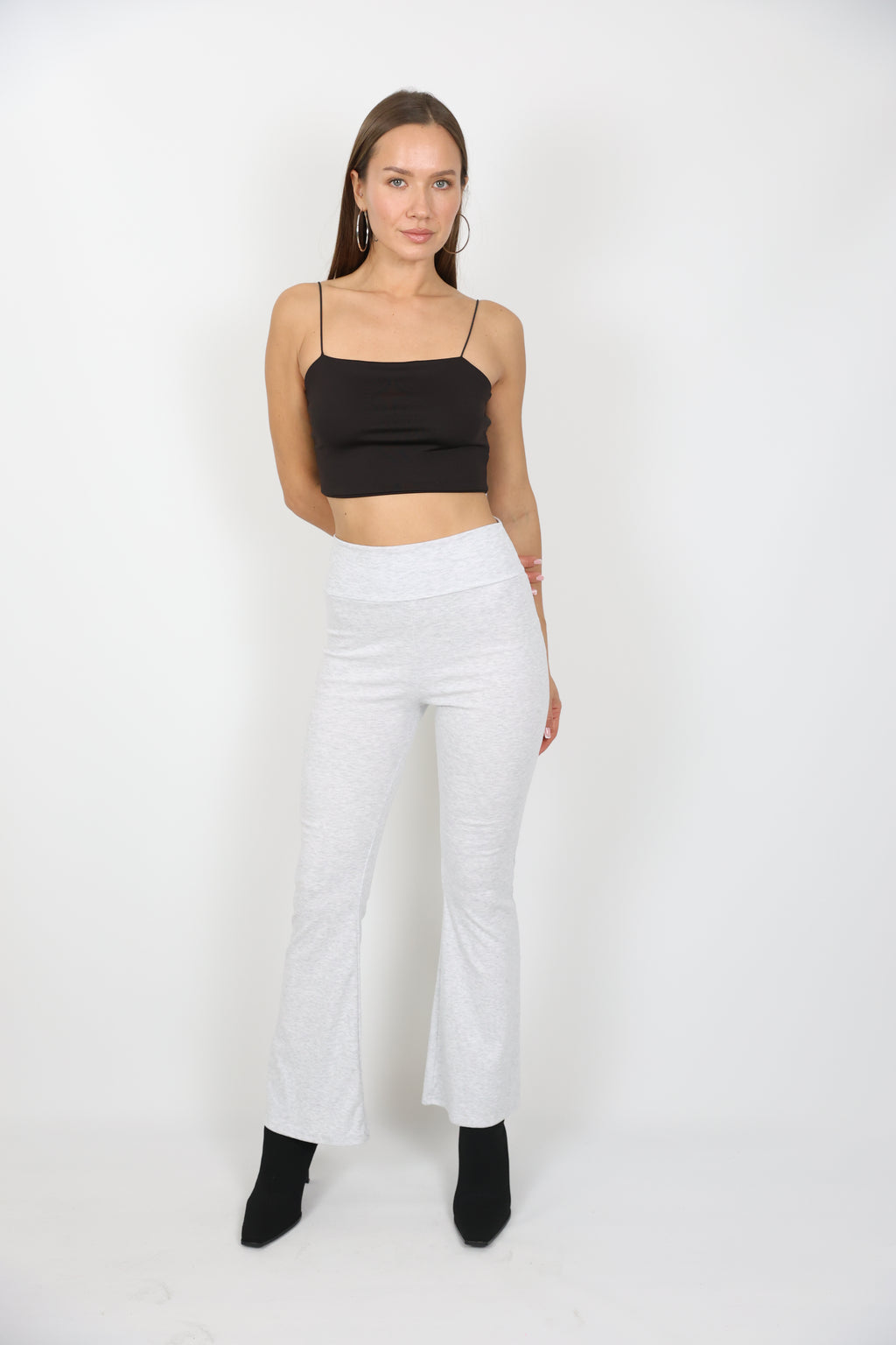 Pamuklu İspanyol Paça Marka Tayt