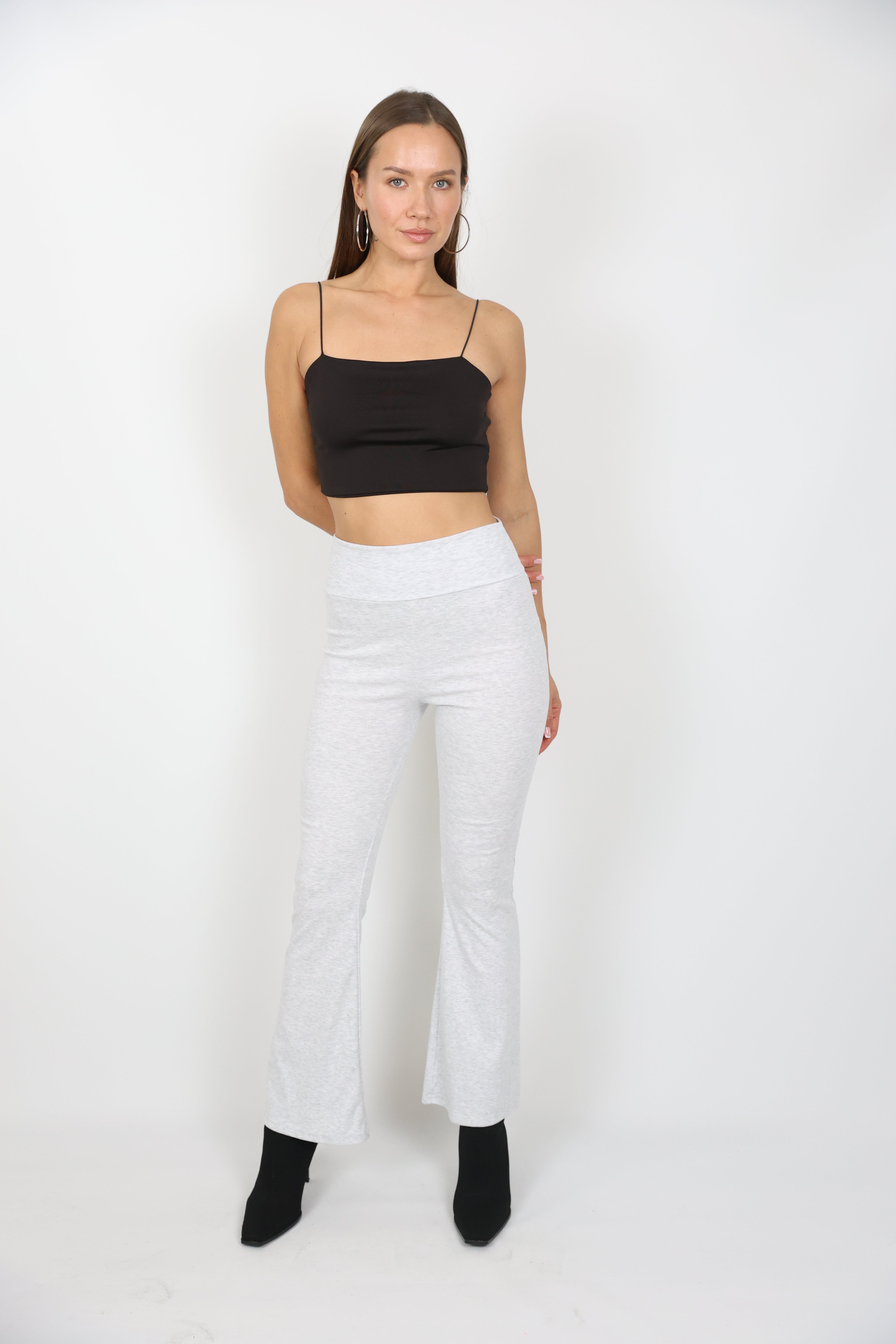 Pamuklu İspanyol Paça Marka Tayt