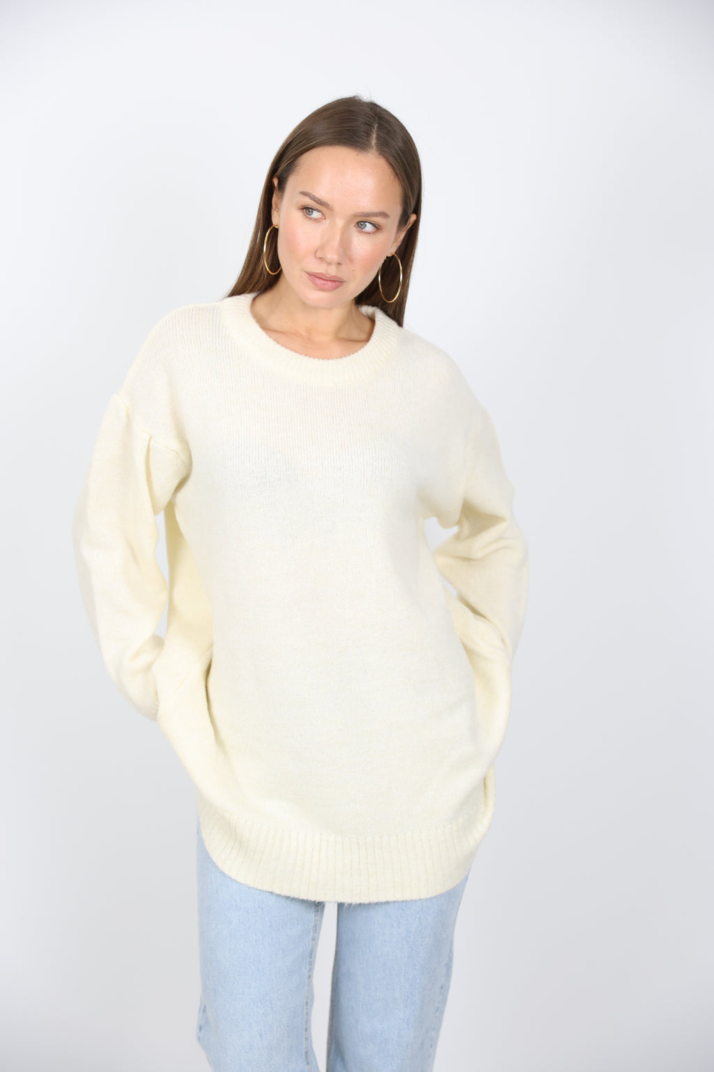 Yumuşak Dokulu Uzun Triko